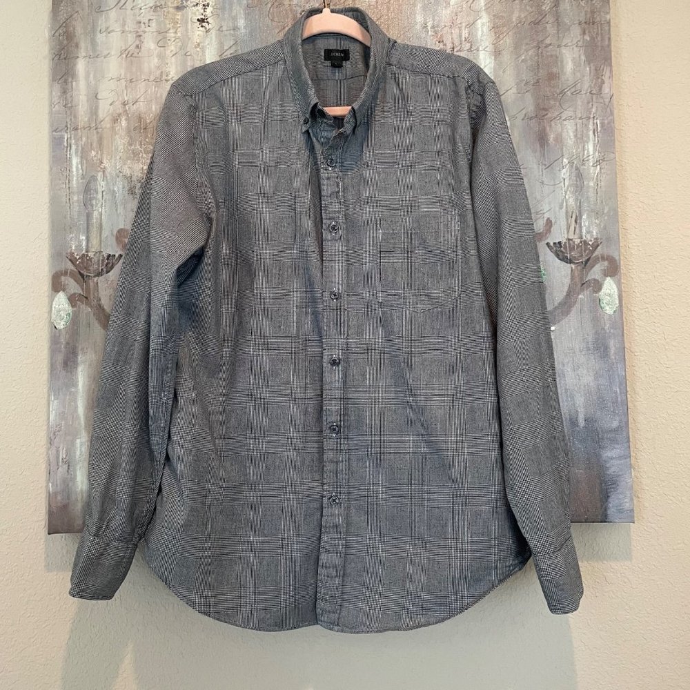 J.Crew Plaid Shirt. Size L